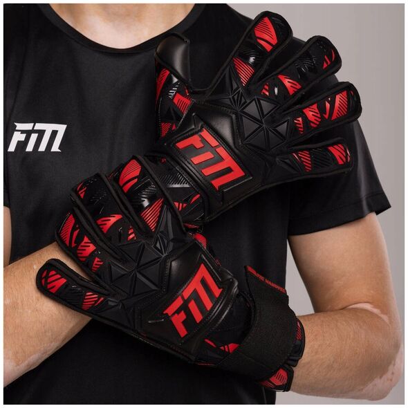 Football Masters Rękawice FM Invictus X PRO RED S953211