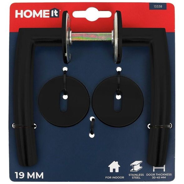 Home It Home>it® dørgreb med B-greb 19 mm. matsort