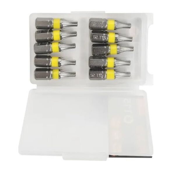 BOXER Bits TORX 15 - 10 stk. i æske S2 stål
