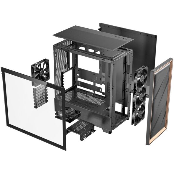 Obudowa Antec Geh Antec FLUX                           Midi Tower  schwarz retail