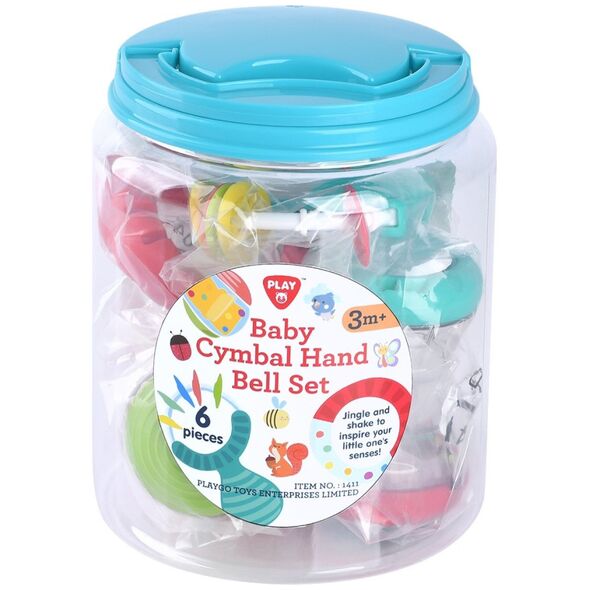 Play&Go PLAYGO baby cymbal hand bell set, 1411