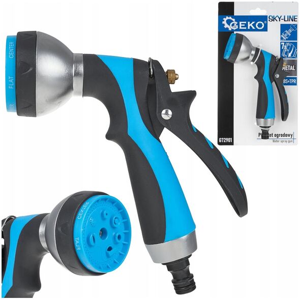 Pistolet ogrodowy metalowy 7-funkcji SKY-LINE (48)