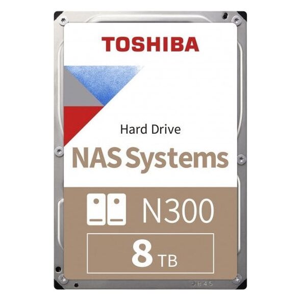Dysk Toshiba N300 MN10ADA800S 8TB 3,5'' 7200 512MB SATA III NAS BULK