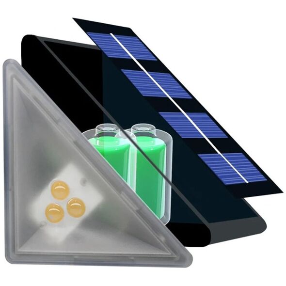 ZD148A Solarna lampka led na schody 2szt