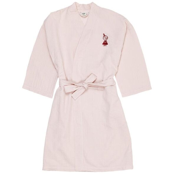 Moomin muslin bathrobe S/M pink
