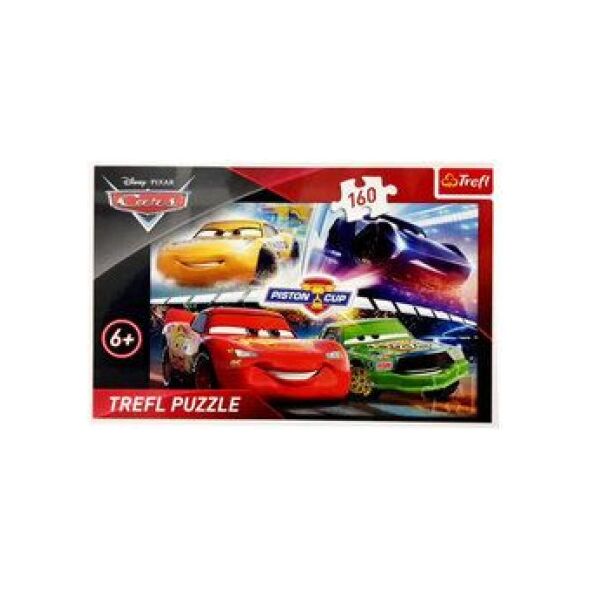 Trefl Puzzle 160 Cars Zwycięski wyścig (15356)
