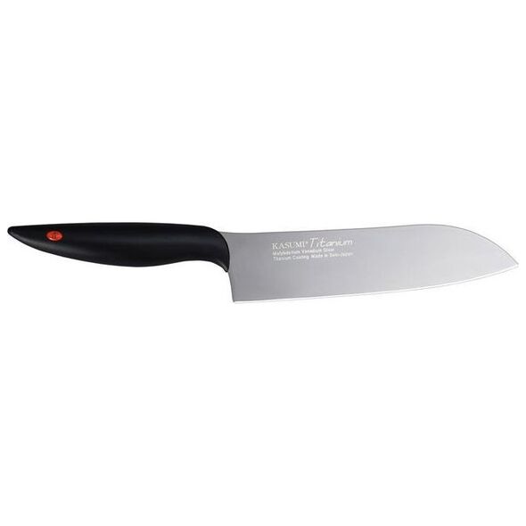 Kasumi Nóż Santoku kuty Titanium dł. 18 cm