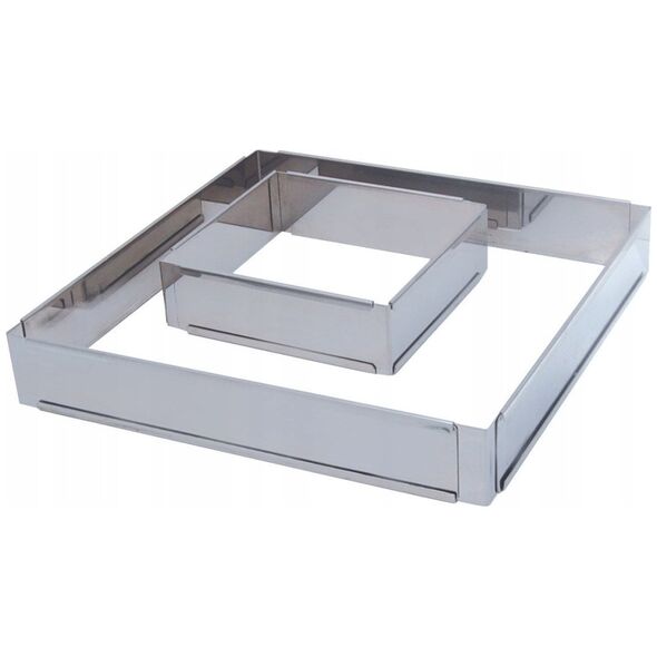 De Buyer De Buyer Patisserie Frame steel adjustable 30-57 cm square
