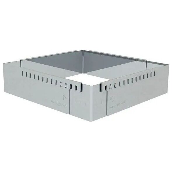 De Buyer De Buyer Patisserie Frame steel adjustable 30-57 cm square