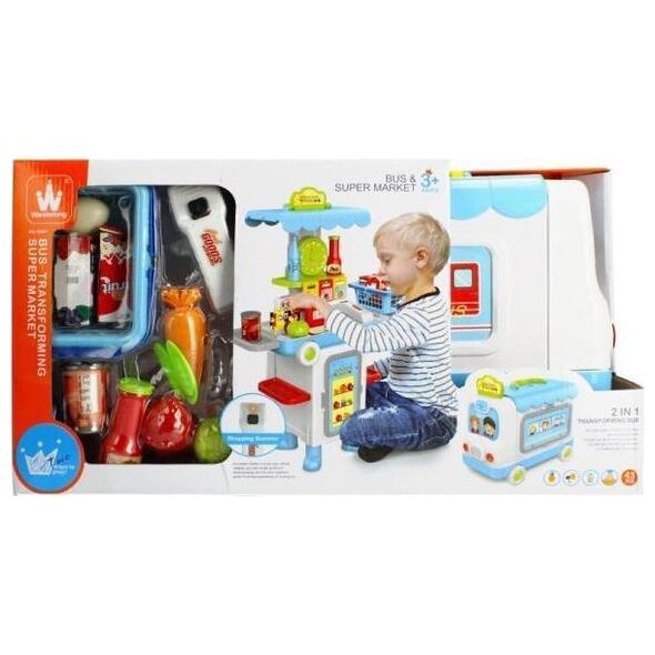Mega Creative SUPERMARK B/O AKC AUTO 2W1 57X31X21 MC WB 6
