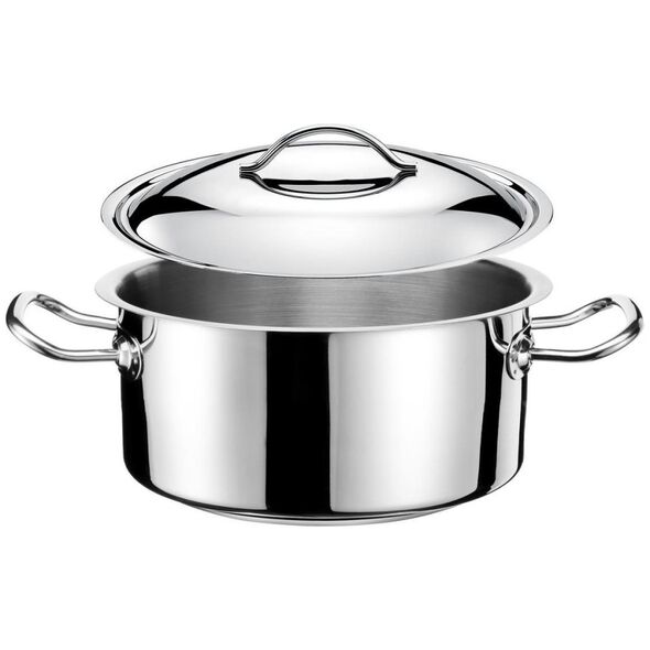Tomgast EXCLUSIVE Garnek niski 16 cm z pokrywką