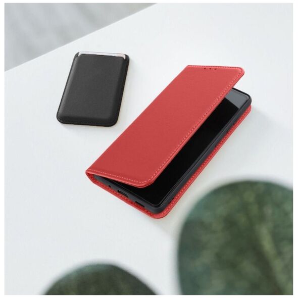 ForCell Kabura skórzana Forcell SMART PRO do IPHONE 7 / 8 / SE 2020 bordowy