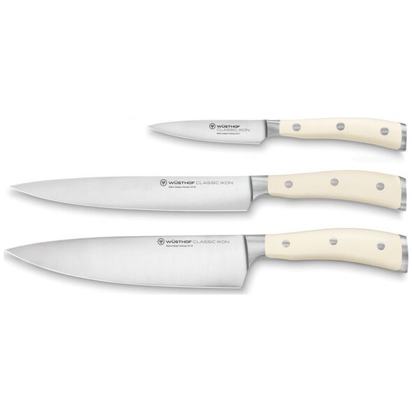 Wusthof CLASSIC IKON CREME Zestaw 3 noży WSTHOF