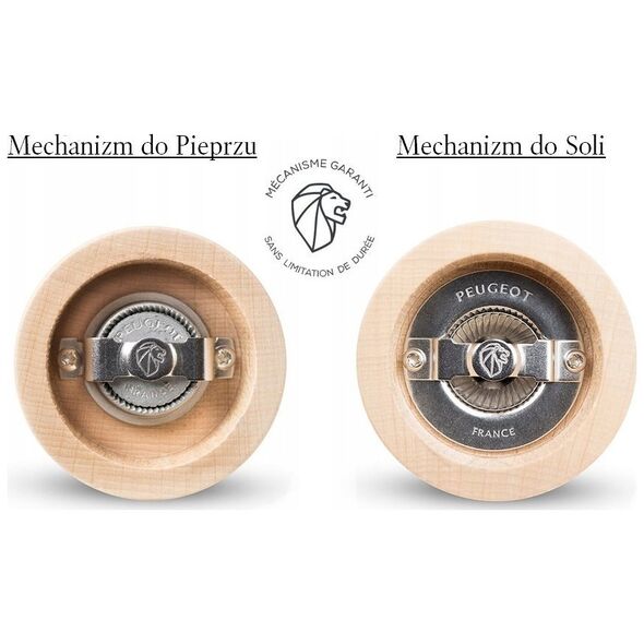 Młynek do przypraw Peugeot Peugeot Line Holz/Aluminium Pfeffermühle 18 cm Graphit