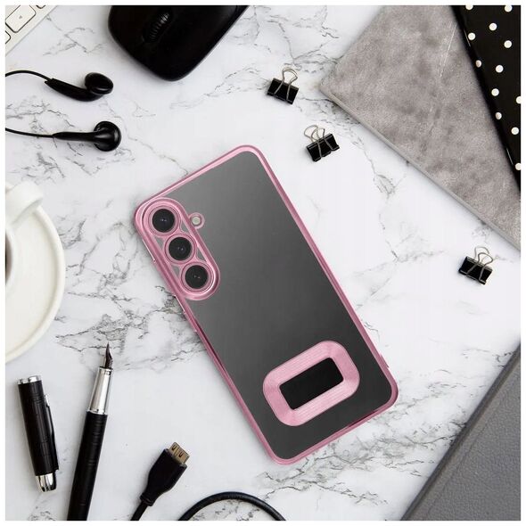 OEM Futerał GLAM do XIAOMI REDMI 13C pudrowy róż