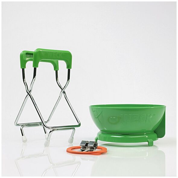 Plast Team Pakning til Weck Ø6,7cm 10stk/pak rød - (10 stk.)