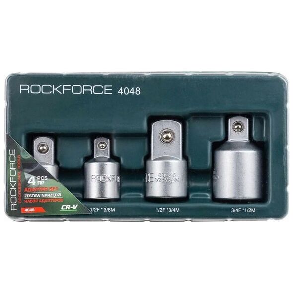Zestaw narzędzi Rockforce Zestaw adapterów 4el.