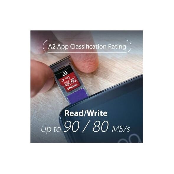 Patriot EP Pro A2 Micro SDXC 256GB 90/80 MB/s V30 U3 Class10