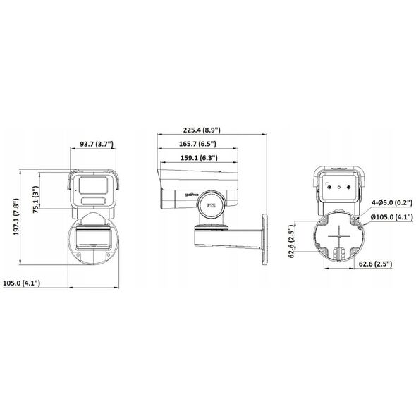KAMERA IP HIKVISION DS-2CD1A43G0-IZU 2.8-12mm PL