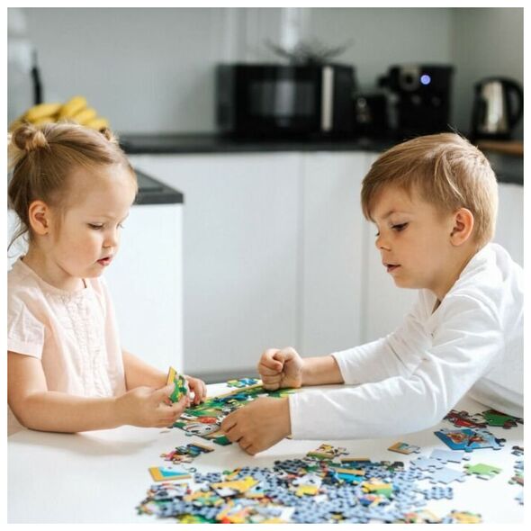 PUZZLE 2x24 Zabawna Bluey 34446