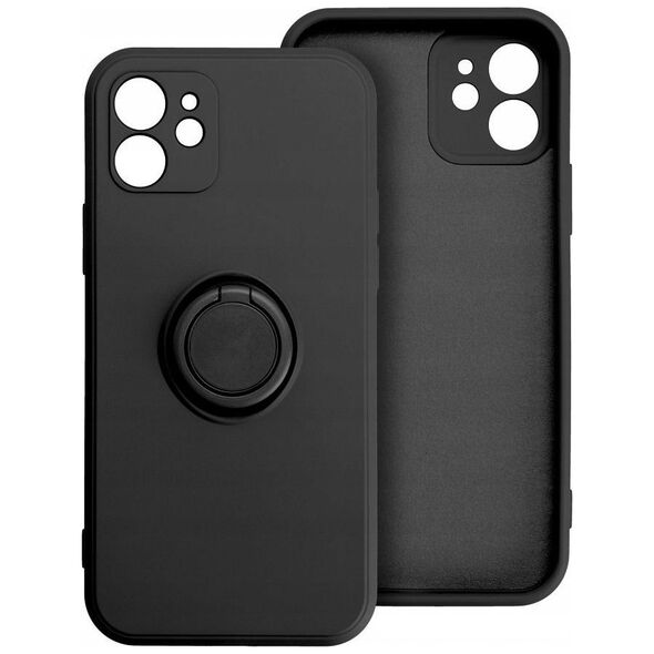Futerał SILICONE RING do XIAOMI Redmi Note 14 5G czarny