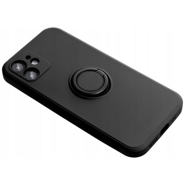 Futerał SILICONE RING do XIAOMI Redmi Note 14 5G czarny