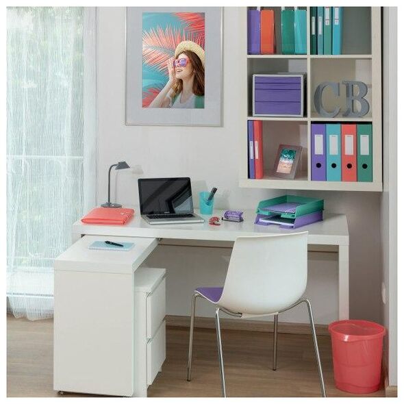 Zszywacz Rapid Zszywacz mini Rapid Colour"Breeze F4, 10 kartek, 5 lat gwarancji, lawendowy 5001532