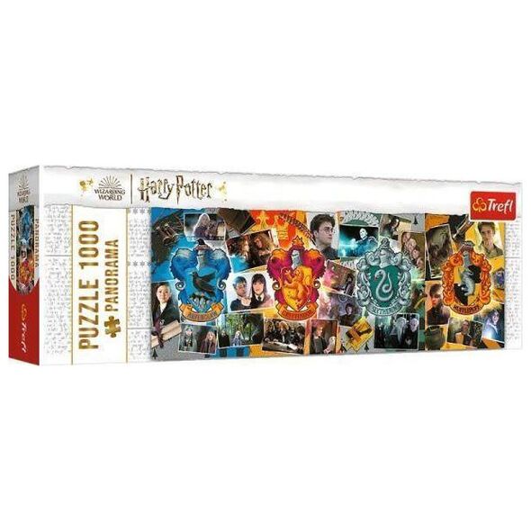 Trefl Puzzle 1000 Cztery domy Hogwartu TREFL