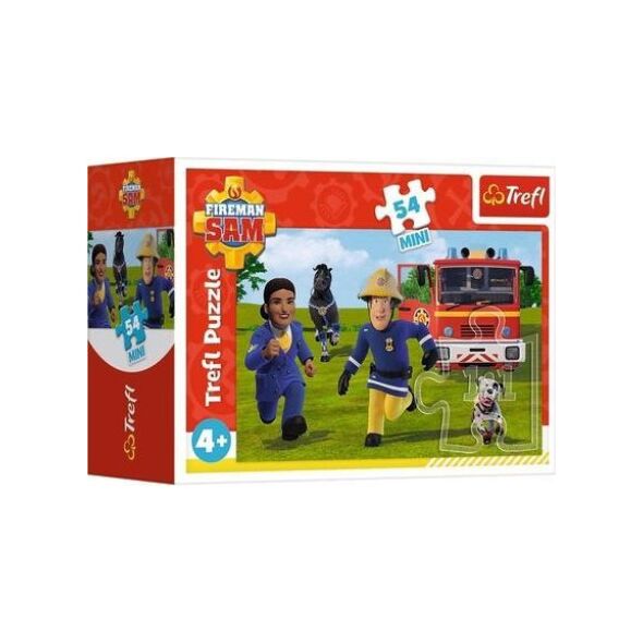 Trefl PUZZLE 54EL TREFL 19761 MINI STRAZAK SAM W GOTOW