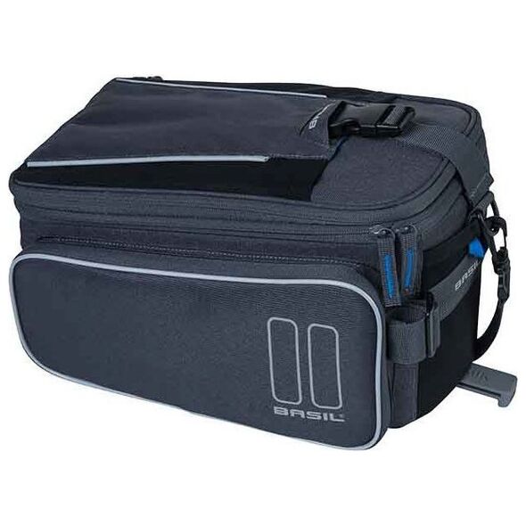Basil Torba na bagażnik BASIL SPORT DESIGN TRUNKBAG MIK 7-15L, MIK System (ready to go) wodoodporna graphite (NEW 2024)
