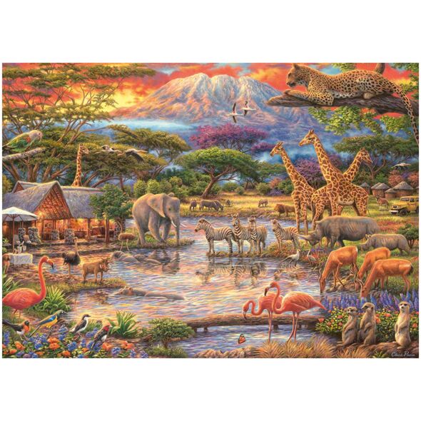Schmidt Spiele Puzzle PQ 500 Raj pod Kilimandżaro G3