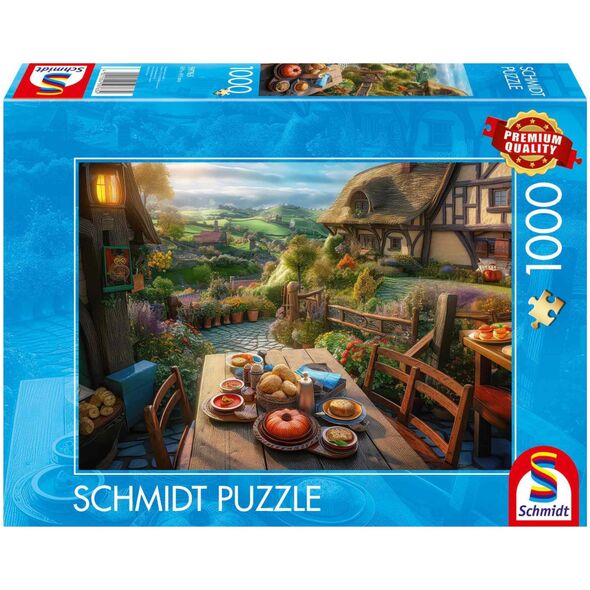 Schmidt Spiele Puzzle PQ 1000 ¦niadanie na ¶wieżym powietrzu G3