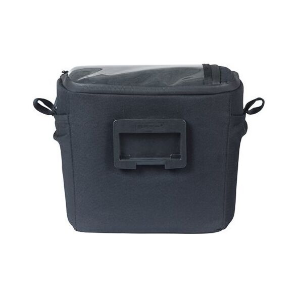 Torba na kierownicę BASIL MOVE HANDLEBAR BAG, KF z adapterem do mocowania, 7-8L, wodoodporna, Czarna (NEW 2025)