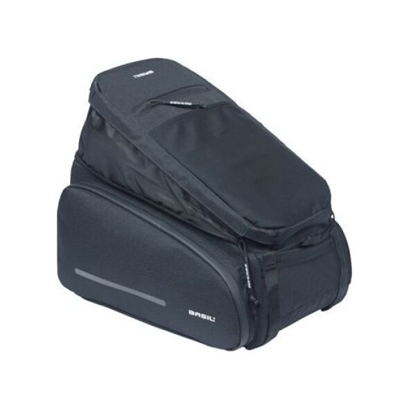 Torba na bagażnik BASIL MOV TRUNK BAG, Do stosowania z MIK, 10-26L, Wodoodporna, Black (NEW 2025)