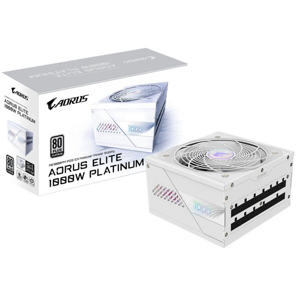 PSU GBT 1000W Aorus 80+ Platinum FM ATX3.1 ICE PCIe 5.1