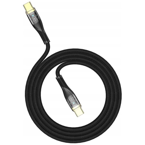 JELLICO kabel B20 USB-C - USB-C PD 66W 1M Czarny