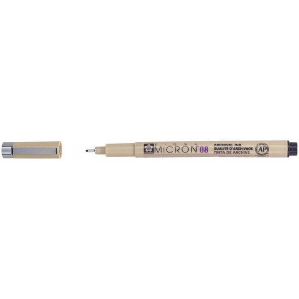 BRUYNZEEL SAKURA Sakura Pigma 08 Micron Cienkopis 49 Black 0,5mm