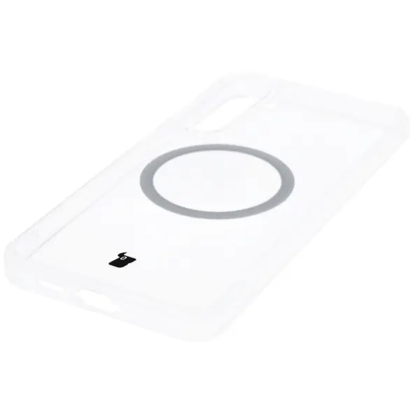 Bizon Case CrystalO Magnetic Samsung Galaxy S24 FE clear