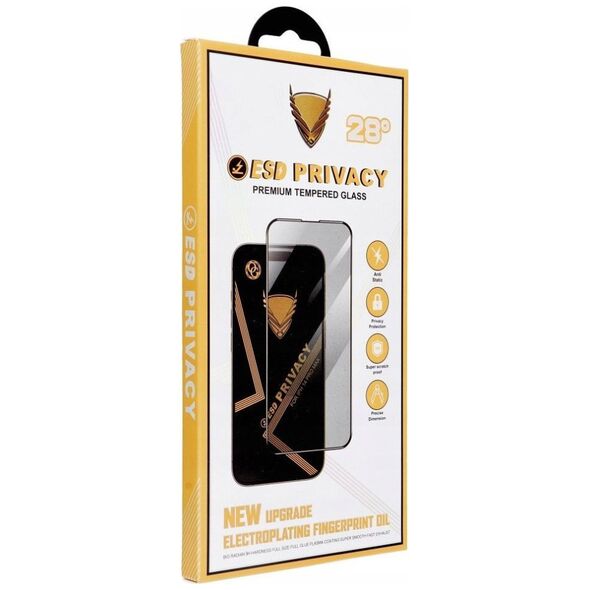 TelForceOne Szkło Hartowane OG Premium Privacy Glass - do Samsung Galaxy A23 5G czarny