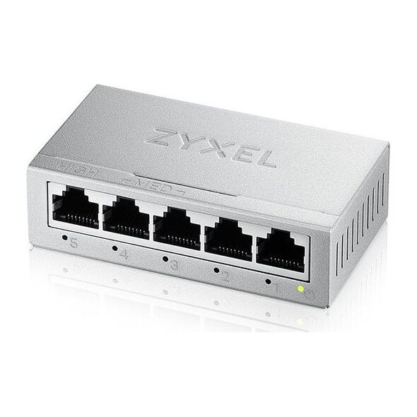 Zyxel GS-105BV5-EU0101F łącza sieciowe Nie zarządzany L2 Gigabit Ethernet (10/100/1000)