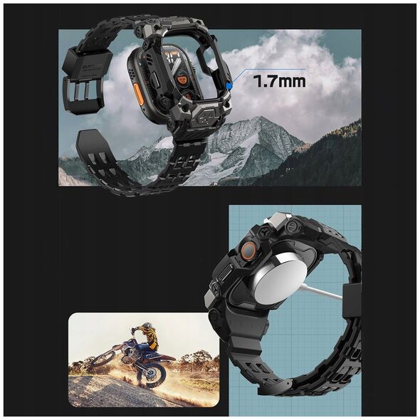 SUPCASE UB ORE APPLE WATCH ULTRA 1 / 2 (49 MM) BLACK