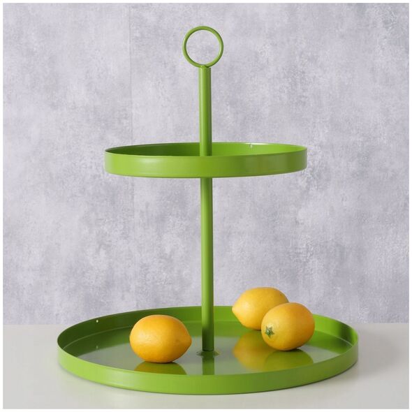 Etażerka metalowa SAMINA, wys. 34 cm