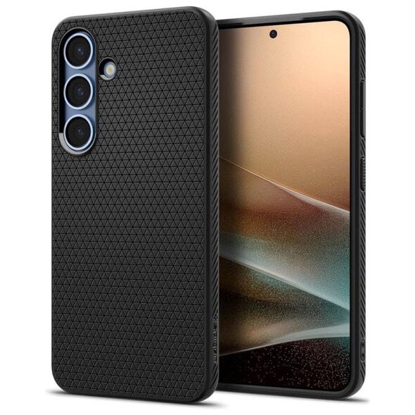Θήκη Soft TPU Spigen Liquid Air Samsung Galaxy S25 5G Μαύρο 8809971238311 8809971238311 έως και 12 άτοκες δόσεις