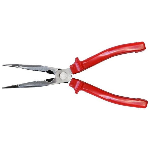AWTools Szczypce wydłużone wygięte 200mm / Typ amerykański - AW31056