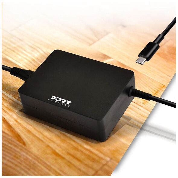 Zasilacz do laptopa Port Designs 90 W, USB-C, 12 V (900098                         )