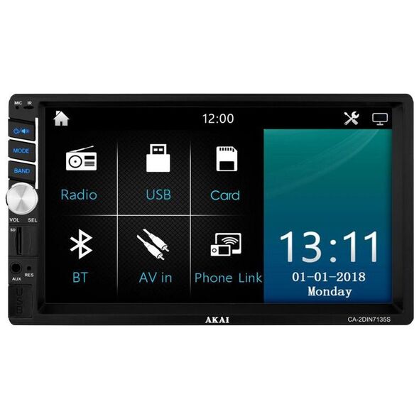 Radio samochodowe Akai Radio samochodowe 7” 2-DIN CA-2DIN7135S