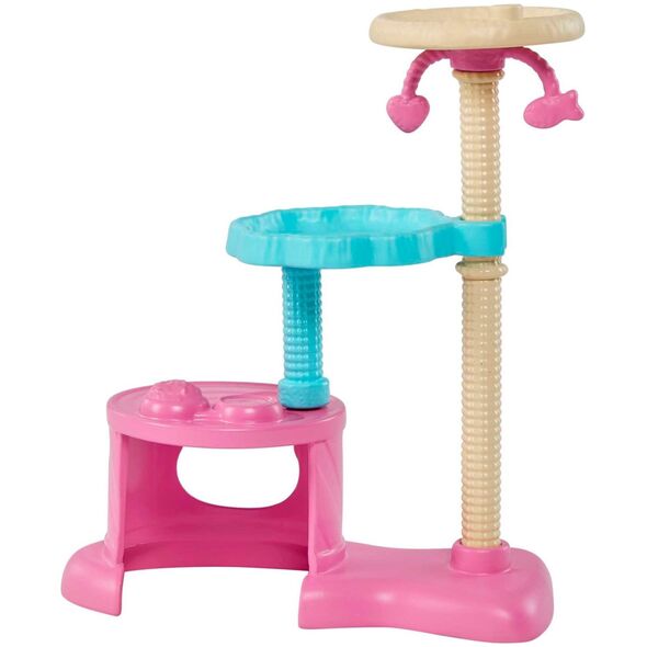 Lalka Barbie Barbie Mattel Barbie doll and kitten scratching post playset