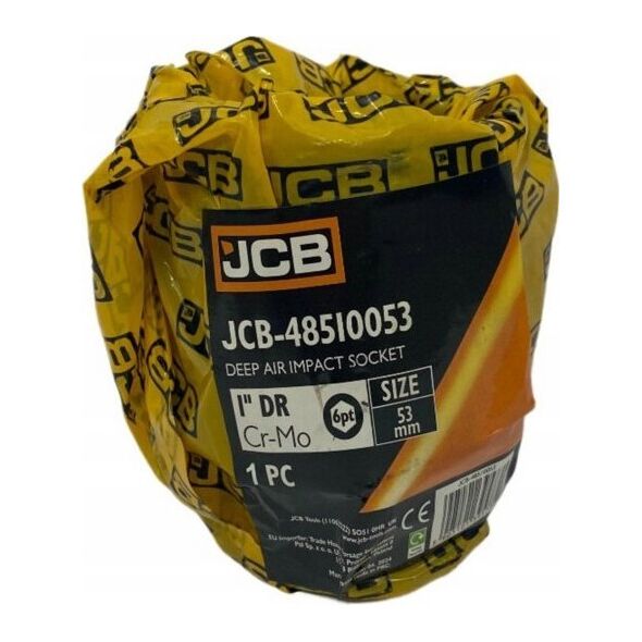 JCB Nasadka udarowa głęboka 1" 53mm (6-kątna)
