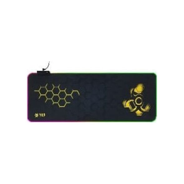 Podkładka pod klawiaturę i mysz TRACER GAMEZONE Hexy1 RGB (80/30/0,4)