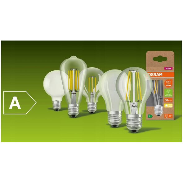 BULB LED ST64 E27 4W 830 806LM FIL ULTR